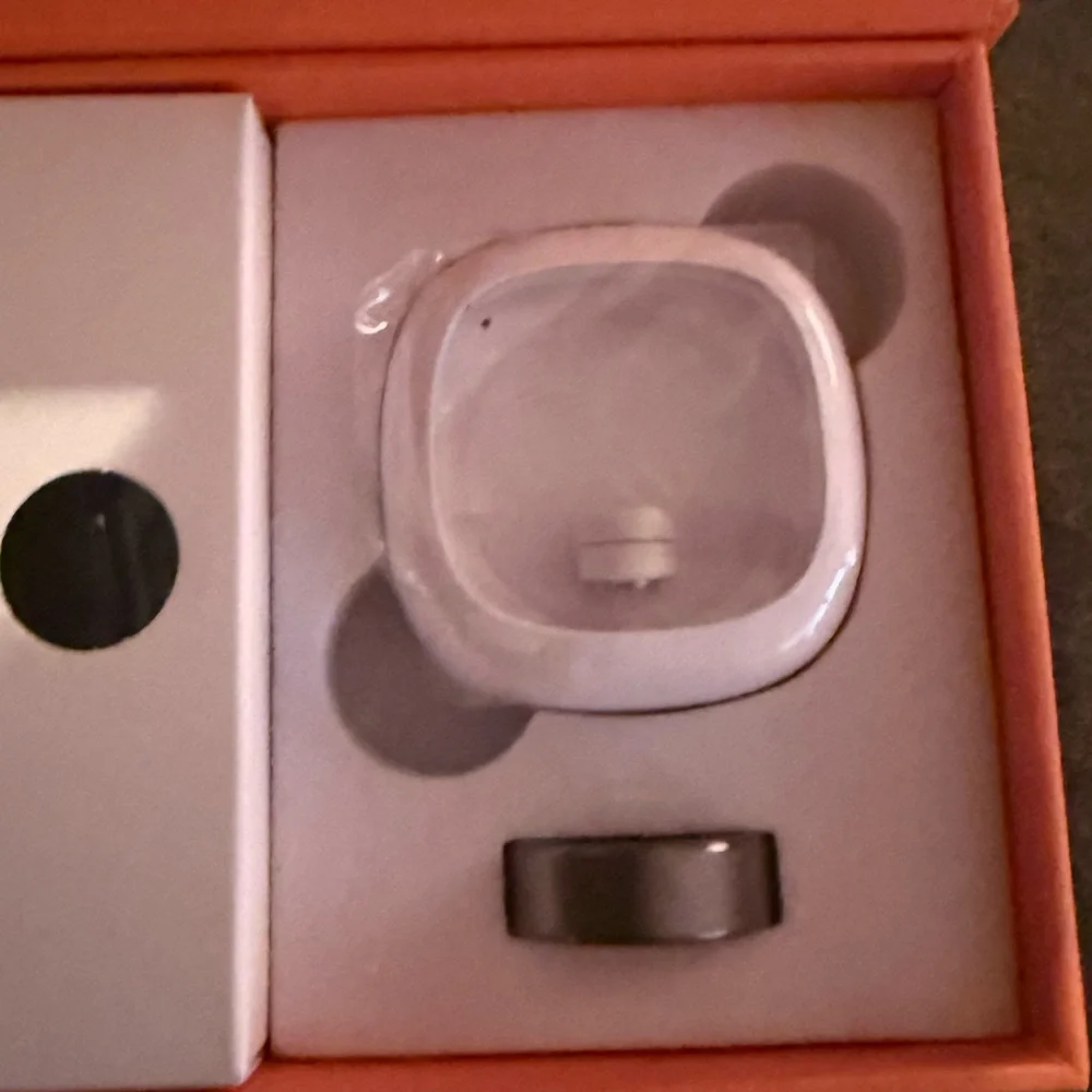 Smart Health Ring - silver size 9